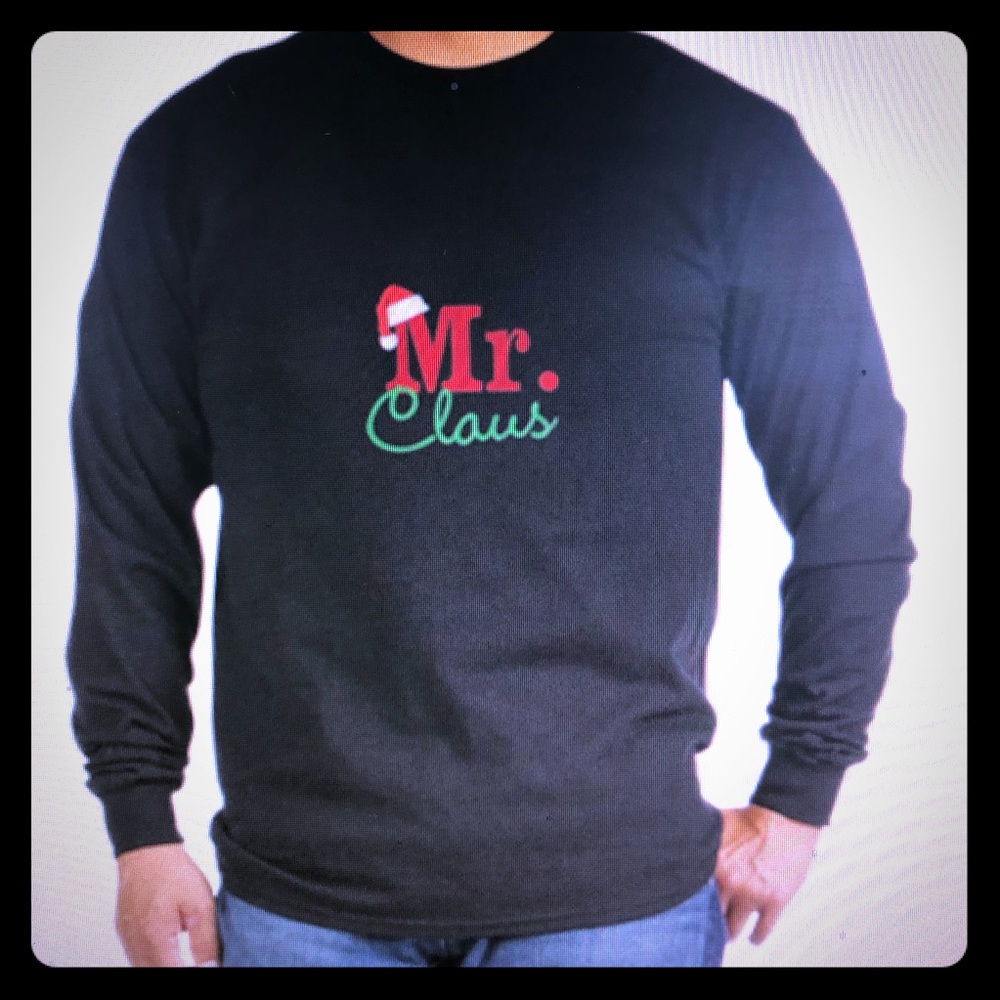 Mr. Claus 🎅🏼 long sleeve t-shirt